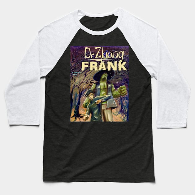 Dr Zhong and Frank Baseball T-Shirt by Space Spector